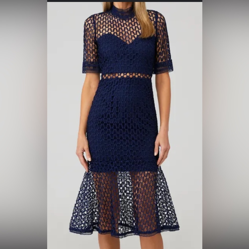 Bardot Blue dress